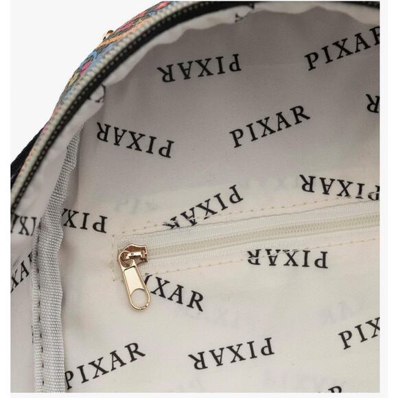 Disney Wondapop Coco Pixar Miguel Hector Ernesto Pebbled Leather Backpack NWT - Picture 9 of 9